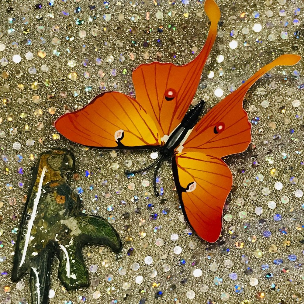 Parrot Handmade Pin/Brooch/Pendant